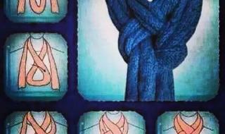 怎么系围巾 怎么系围巾