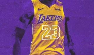 詹姆斯湖人几号球衣 詹姆斯湖人几号球衣